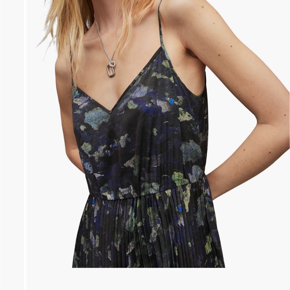ALL SAINTS Alva Floral Midi Dress